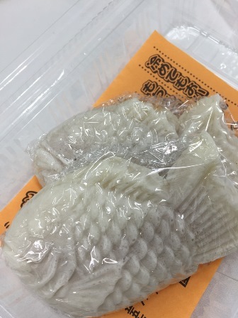 >白いたい焼き！