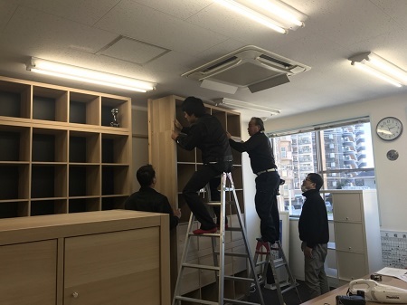 >事務所の改装をしました！